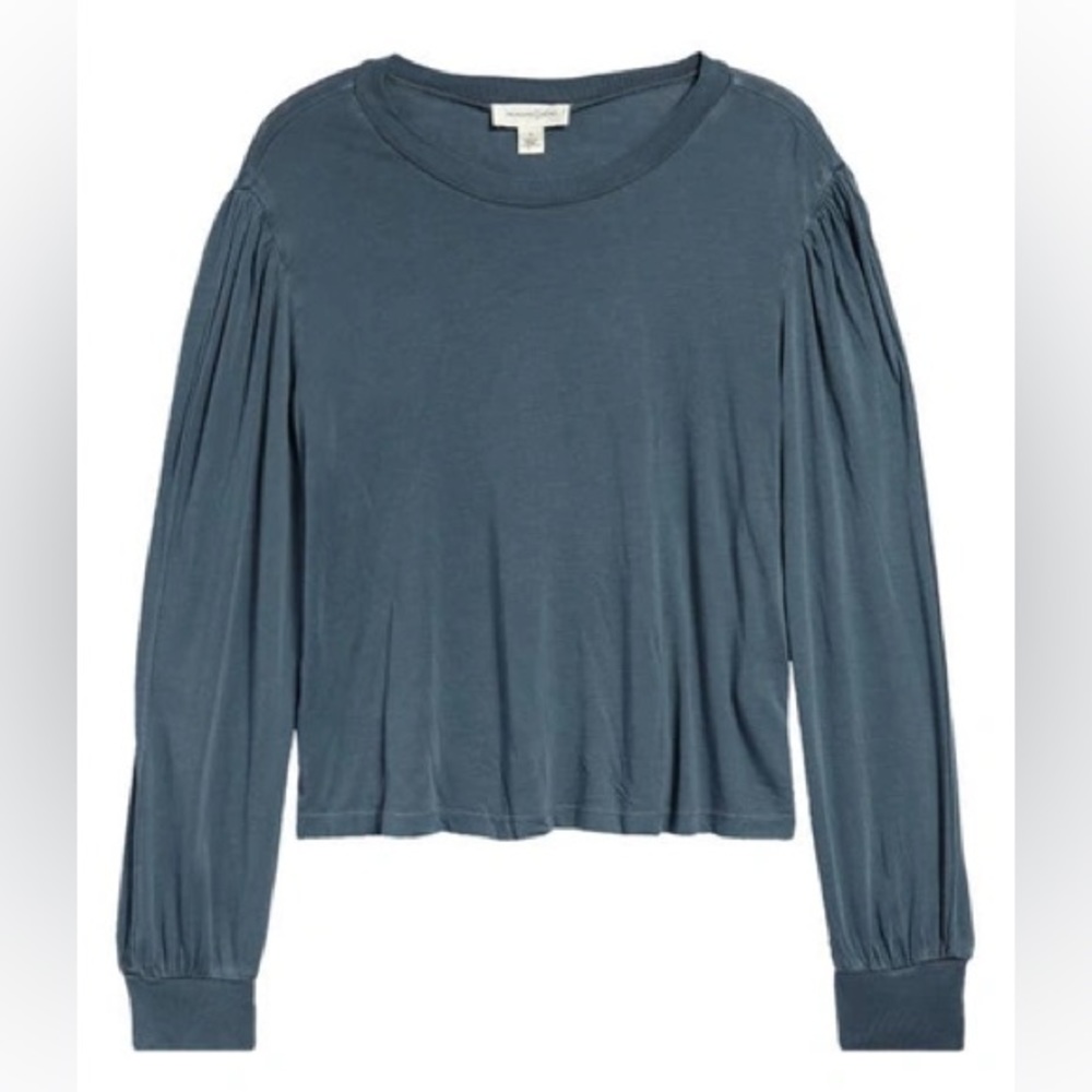 TREASURE & BOND (Blue Weather Seamed Long-Sleeve Tee) 🌧️